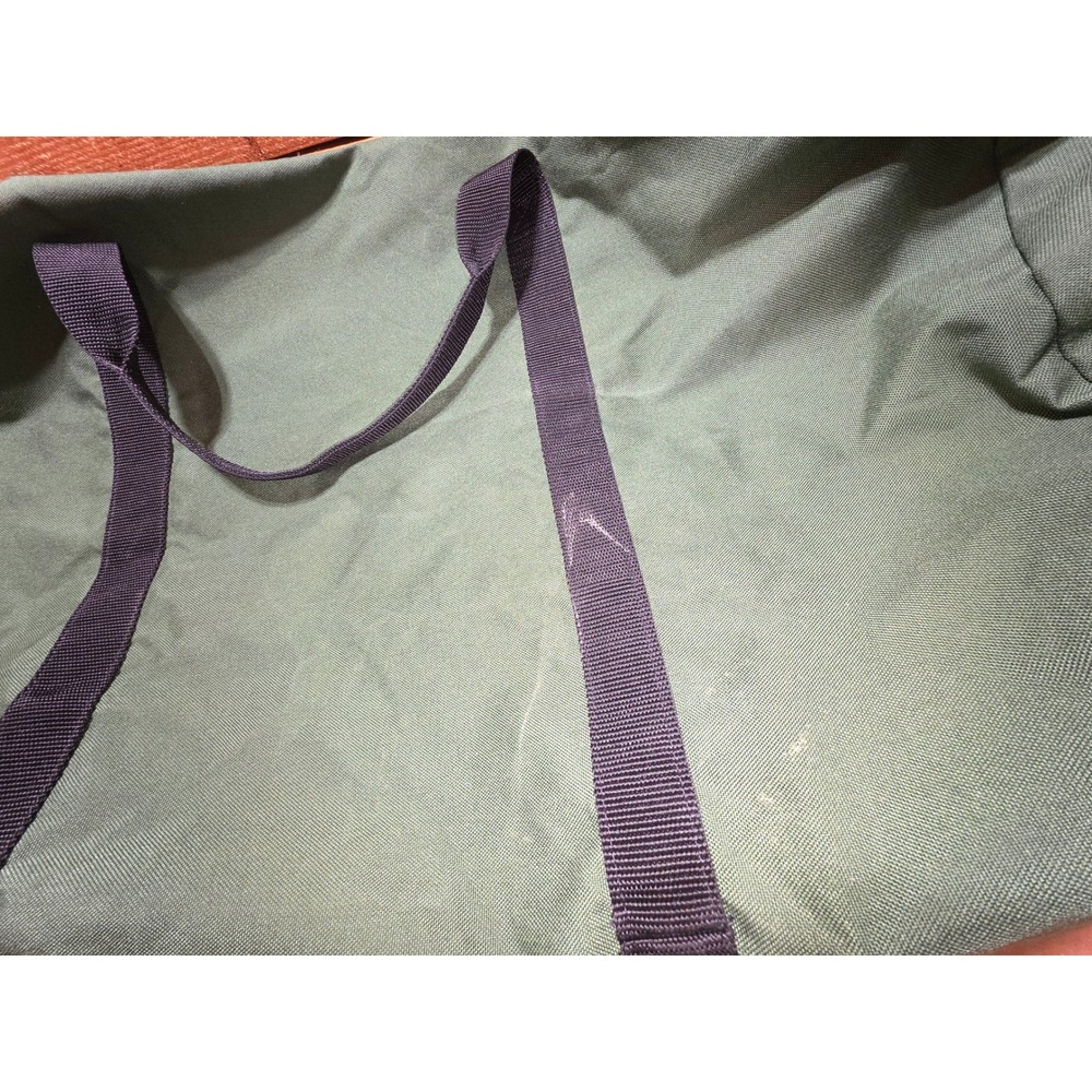 REI Roadtripper Duffel Bag Forest Green Canvas Travel Gym Bag Large 30 Inch - Picture 5 of 7